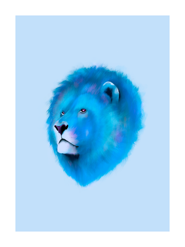 The Detroit Lion - Six Prints